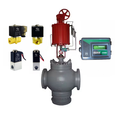Válvula de posición de control digital inteligente de buena calidad para control de flujo en stock