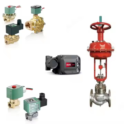 FISHER DVC6200 posicionador de válvula inteligente y ASCO Red Hat 1/4 " solenoide