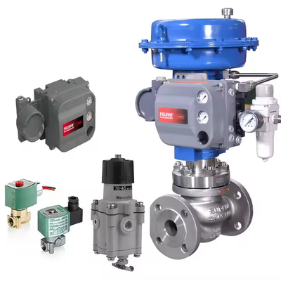 FISHER DVC6200 posicionador de válvula inteligente y ASCO Red Hat 1/4 " solenoide