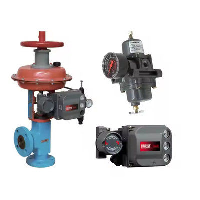 Fábrica de válvulas de control neumático chino con Fisher Fieldvue DVC6200 controlador de válvulas digitales posicionador y regulador 67CFR-239