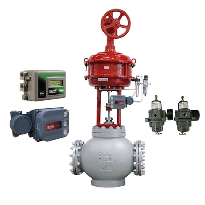 Nueva válvula industrial y DVC6200 controlador de posición de válvula digital