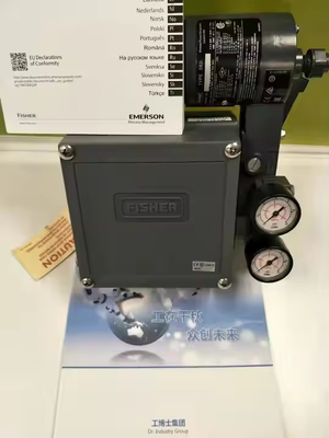 Nuevo original Fisher 3582i posicionador de válvula electro-pneumática con reguladores de reducción de presión y válvula de solenoide