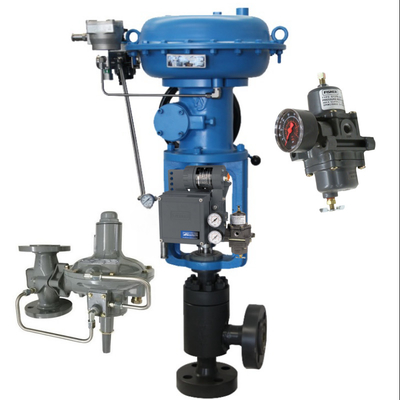 Nueva válvula de reducción de presión del filtro original con el posicionador de válvulas electro-pneumáticas Fisher 3582i
