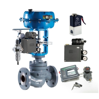 Bajo consumo de aire en estado estacionario Emerson Fisher 3582i posicionador de válvula electro-pneumática/ válvula de solenoide de aluminio