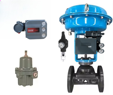 Nuevo Emerson Fisher 3582i posicionador de válvula electro neumático con válvula de solenoide