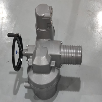 La válvula de conmutación del skid está equipada con válvulas eléctricas AUMA SA 07.2 - SA 16.2 y SA 25.1 actuador lineal Auma
