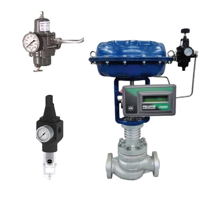 Stock Fisher válvula de control neumático de alta calidad modelos populares como DVC2000 DVC6200 3582i posicionador de válvula de corazón digital con válvula de solenoide ASCO
