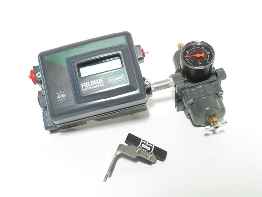 Stock Fisher válvula de control neumático de alta calidad modelos populares como DVC2000 DVC6200 3582i posicionador de válvula de corazón digital con válvula de solenoide ASCO