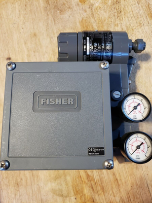 Válvula de control china equipada con Fisher 3582i DVC6200 DVC2000 DVC510si posicionador de válvula inteligente y válvula solenoide ASCO
