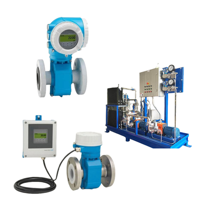Medidor de flujo de alta temperatura Endress + Hauser Proline Promag P 300 Transmisor de medidor de flujo electromagnético