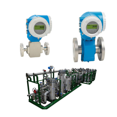Equipo chino montado en patines E+H Endress + Hauser Proline Promag H 300 Transmisor de medidor de flujo electromagnético