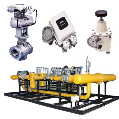Deslizamiento de conmutación de válvula con KOSO 210C/220C/230C válvula de bola 6300RB Actuador y EP801 posicionador de válvula PRF310 filtro de aire