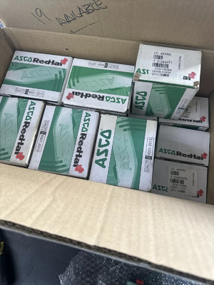 ASCO 3/8 2/2 posicionador de vía válvula de solenoide de latón y cuerpo de acero inoxidable