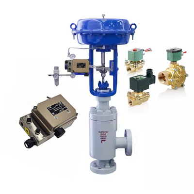 Componentes de stock del proveedor Samson Serie Tipo 4763 posicionador electropneumático con válvula de solenoide Burkert para válvula de marca china