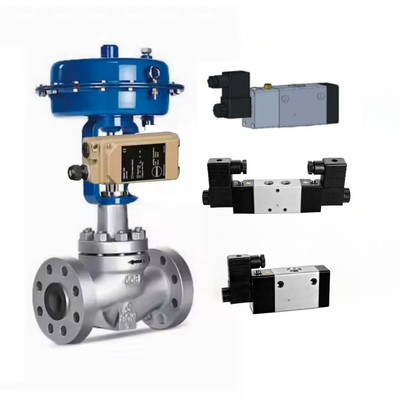 Suministrador Posicionador de válvulas electropneumáticas de acción única Samson 3767 con válvula solenoide ASCO para válvula de control
