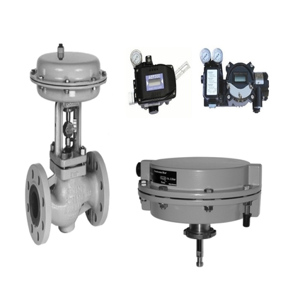 Samson 3241 válvula globo y 3271 actuador neumático, equipado con posicionador de válvula de alta calidad de producción nacional
