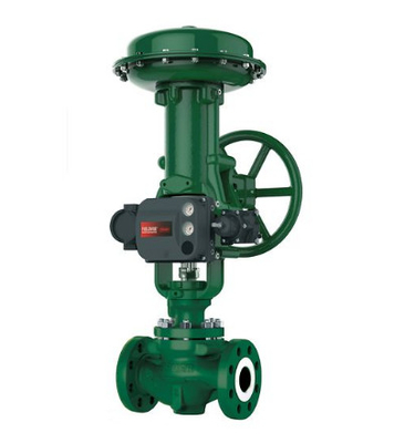 Slide de conmutación de válvulas con Fisher Easy-e ED Control Valve 585C/657/667 Actuador y DVC6020 controlador de válvula inteligente