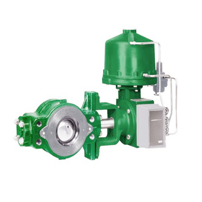 Deslizamiento de conmutación de válvula con válvula de control Fisher V250 con actuador neumático 1061 3610/3620J/3620JP posicionador de válvula
