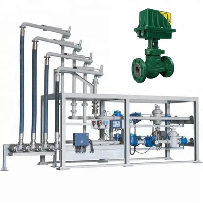 Válvula de control de flujo de deslizamiento con EMERSON Fisher D3/D4 Válvula de control con actuador eléctrico de generación 2 fácil de conducción
