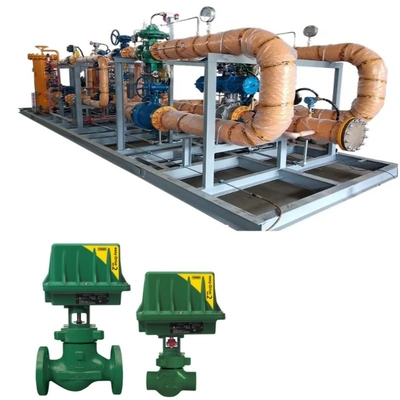 Válvula de control de flujo de deslizamiento con EMERSON Fisher D3/D4 Válvula de control con actuador eléctrico de generación 2 fácil de conducción