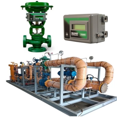 Deslizamiento de válvula de control de flujo con EMERSON Fisher GX válvula de control y actuador con DVC6200/DVC2000 posicionador de válvula