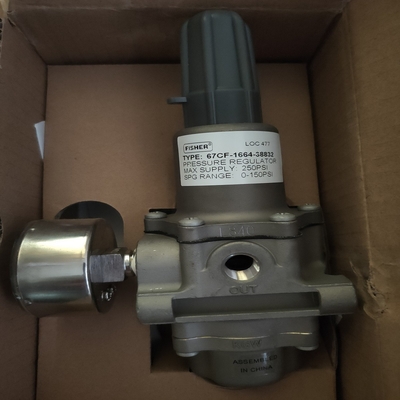 Emerson Fisher 67CFR 235 237 239 Compacto y ligero Regulador de presión de alto rendimiento