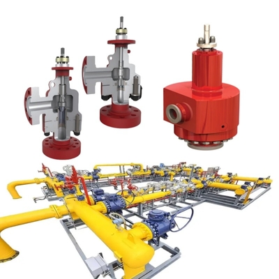 Válvula de control de flancos Samson PN1.6~42MPa ANSI 150~2500LB con asiento cónico o de anillo DN15~DN600