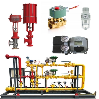 Válvula de conmutación de válvulas de deslizamiento Masoneilan 71000 Válvula de control 87/88 Actuador SVI FF/SVI-3 ACSO Válvula solenoide regulador de tensión SMC