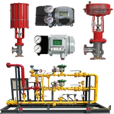 Válvula de conmutación de válvulas de deslizamiento Masoneilan 71000 Válvula de control 87/88 Actuador SVI FF/SVI-3 ACSO Válvula solenoide regulador de tensión SMC