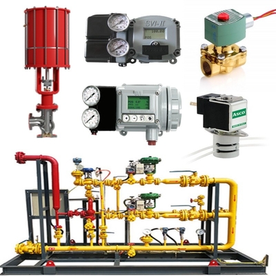 Válvula de conmutación de válvulas de deslizamiento Masoneilan 71000 Válvula de control 87/88 Actuador SVI FF/SVI-3 ACSO Válvula solenoide regulador de tensión SMC