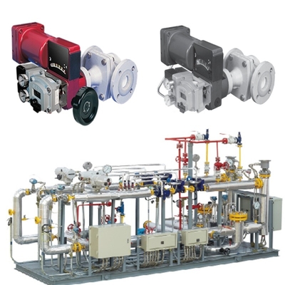 Válvula de gas natural deslizamiento por Masoneilan 31000 Válvula de control SVI II AP SVI3 posicionador de válvula ASCO Solenoide Valve Set