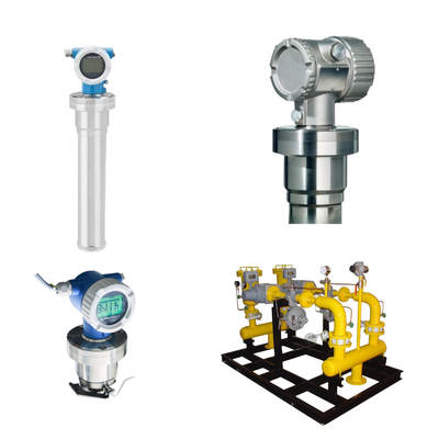 Misión de nivel radiométrico en punto de no contacto + transmisor compacto Hauser Gammapilot FMG50
