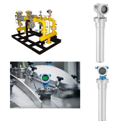 Misión de nivel radiométrico en punto de no contacto + transmisor compacto Hauser Gammapilot FMG50