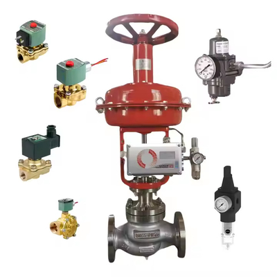 Válvula de control china y válvula de solenoide ASCO con servicio de flujo LOGIX 520MD Posicionador de válvula digital en stock
