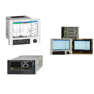 Skid - Monta el administrador de datos y energía con hasta 20 entradas analógicas / HART y 14 entradas digitales Endress+Hauser Memograph M RSG45