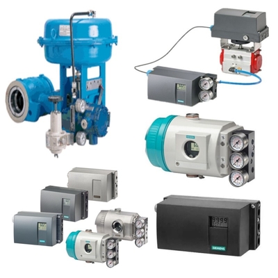 Válvula de control giratorio excéntrica con posicionador de válvulas Siemens 6DR5010 para un control preciso del fluido
