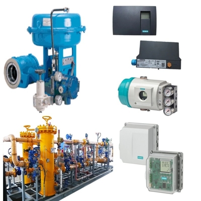 Válvula de control giratorio excéntrica con posicionador de válvulas Siemens 6DR5010 para un control preciso del fluido