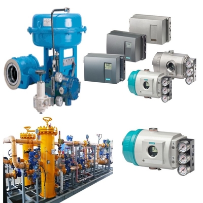 Válvula de control giratorio excéntrica con posicionador de válvulas Siemens 6DR5010 para un control preciso del fluido