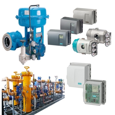 Válvula de control giratorio excéntrica con posicionador de válvulas Siemens 6DR5010 para un control preciso del fluido