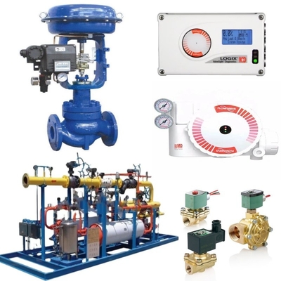 Posicionador de servicio de flujo 3200MD 520MD 3800 con actuador Spirax Sarco para el rango de temperatura de los medios de aire, aceite y gas de -40 ° a 85 °