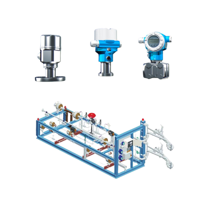 El equipo de montaje chino Skid- Endress + Hauser Transmisor de presión diferencial Deltabar PMD55