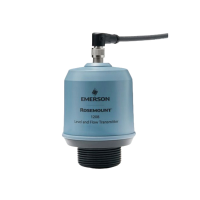 Unidad de tratamiento de agua montada en patinaje con Emerson Rosemount Modelo 1280 Radar sin contacto Nivel y flujo