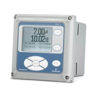 El dispositivo de medición de gas está equipado con EMERSON Rosemount 1056 Transmisor inteligente de cuatro cables