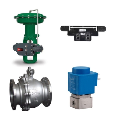 China Control de válvula con TopWorx Dxp Limit Switch Danfoss Solenoide válvula y Fisher DVC2000 DVC6200 posicionador de válvula inteligente banda magnética y soporte