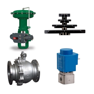 China Control de válvula con TopWorx Dxp Limit Switch Danfoss Solenoide válvula y Fisher DVC2000 DVC6200 posicionador de válvula inteligente banda magnética y soporte