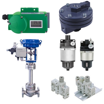 Válvula de control de SPIRAX SARCO Foxboro SRP981 Posicionador de válvula ASCO 2/2 vía 24V Válvula solenoide SMC Válvula reductora de presión