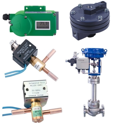 Válvula de control de SPIRAX SARCO Foxboro SRP981 Posicionador de válvula ASCO 2/2 vía 24V Válvula solenoide SMC Válvula reductora de presión