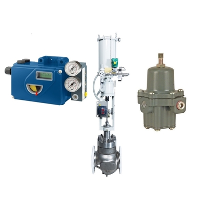 Valvas de control chinas de alta calidad con regulador de filtros Fisher 67CFR y válvula de solenoide de tres vías de cinco posiciones Foxboro SRD991 posicionador de válvula