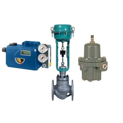 Valvas de control chinas de alta calidad con regulador de filtros Fisher 67CFR y válvula de solenoide de tres vías de cinco posiciones Foxboro SRD991 posicionador de válvula