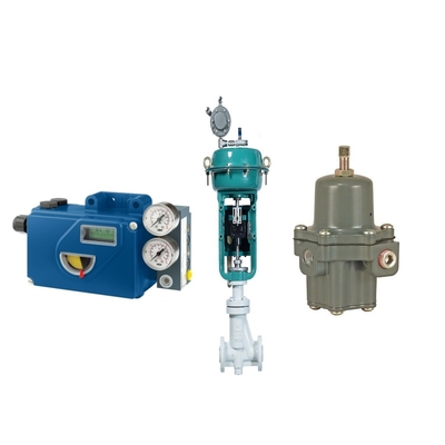 Valvas de control chinas de alta calidad con regulador de filtros Fisher 67CFR y válvula de solenoide de tres vías de cinco posiciones Foxboro SRD991 posicionador de válvula